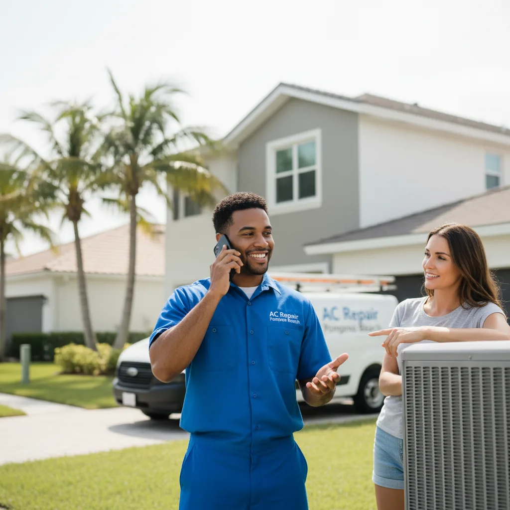 AC Repair Pompano Beach customer support in North Myrtle Beach